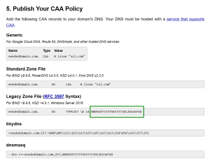 Caa Files How do I set up a CAA record for my domain? – HelpDesk | SSLs.com